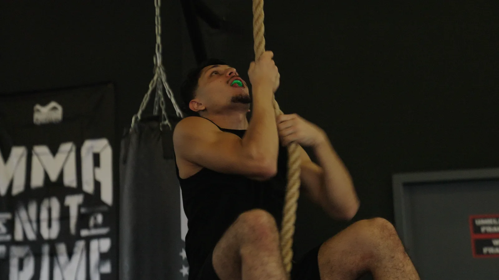 Seilklettern beim Condition Training
